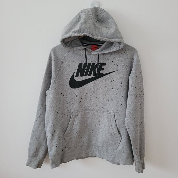Nike Paint Splatter Hoodie-Men's Large (or Medium) ***SEE CAPTION*** - Picture 1 of 6
